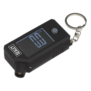 Sealey TSTPG12 - Digital Tyre Pressure & Tread Depth Gauge with LED Vehicle Service Tools Sealey - Sparks Warehouse