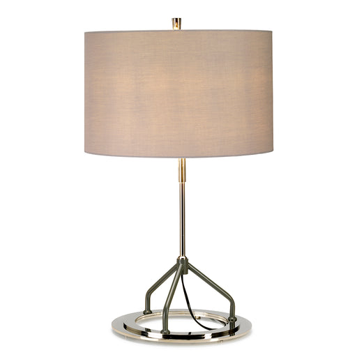 Elstead - VICENZA/TL GPN Vicenza Table Lamp - White Polished Nickel - Elstead - Sparks Warehouse