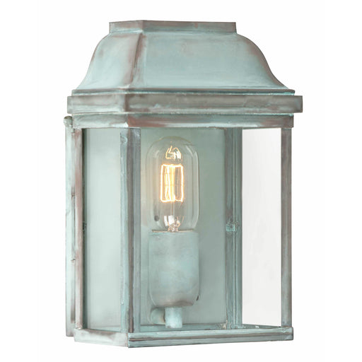 Elstead - VICTORIA VERDI Victoria 1 Light Wall Lantern - Verdigris - Elstead - Sparks Warehouse