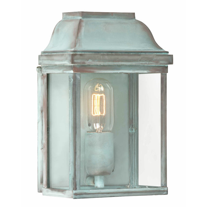 Elstead - VICTORIA VERDI Victoria 1 Light Wall Lantern - Verdigris - Elstead - Sparks Warehouse