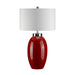 Elstead - VICTOR SM/TL RD Victor 1 Light Small Table Lamp - Red - Elstead - Sparks Warehouse