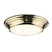 Elstead - WELLAND/F/S PB Welland 1 Light Mini LED Flush Light - Polished Brass - Elstead - Sparks Warehouse
