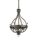 Elstead - WINDSOR4 GR Windsor 4 Light Pendant - Graphite - Elstead - Sparks Warehouse