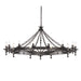Elstead - WR12 GRAPHITE Warwick 12 Light Chandelier - Elstead - Sparks Warehouse