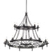 Elstead - WR18 GRAPHITE Warwick 18 Light Chandelier - Elstead - Sparks Warehouse